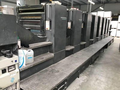 1999 Heidelberg SM 102 8 color offset printing machine