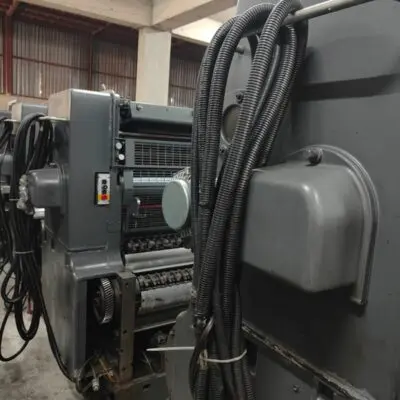 1991 Heidelberg SM 102-4 — used offset printing machine at Khushi Graphics