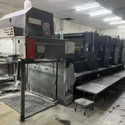 1991 Heidelberg SM 102V 4 Color 28×40 size Offset Printing Machine - Khushi Graphics, Sahibabad