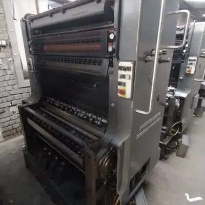 Heidelberg SM 102V 1989 Used Rebuilt Offset Printing Machine 28 x 40 - at our godown in Sahibabad, Ghaziabad