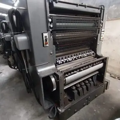 Heidelberg SM 102V 1989 Used Rebuilt Offset Printing Machine 28 x 40 - at our godown in Sahibabad, Ghaziabad