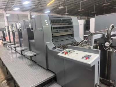 1998 Heidelberg SM 74-5H ( 5 color straight) offset printing machine - in stock at our Sahibabad godown