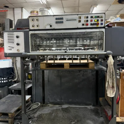 Used offset printing machine at Khushi Graphics, Sahibabad