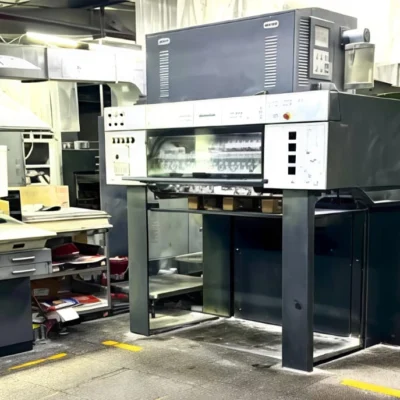 2003 Heidelberg SM 102-4 with Cp2000 (used offset printing machine) - Khushi Graphics, Sahibabad