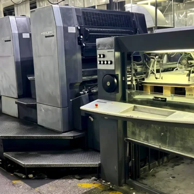 2003 Heidelberg SM 102-4 — used offset printing machine at Khushi Graphics