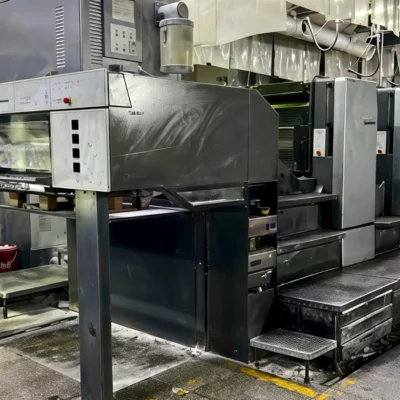 2003 Heidelberg SM 102-4 with Cp2000 (used offset printing machine) - Khushi Graphics, Sahibabad